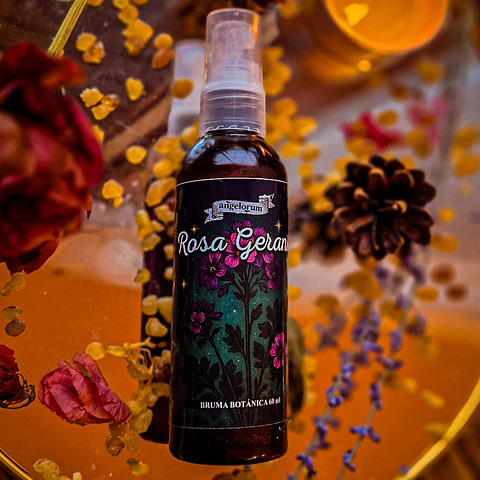 Bruma botánica - Rosa geranio