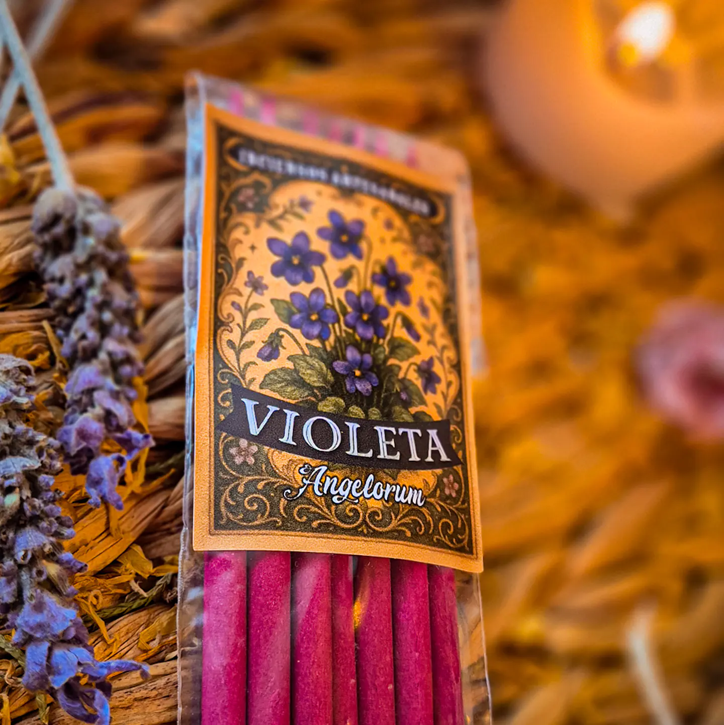INCIENSO AROMATERAPIA VIOLETA 2