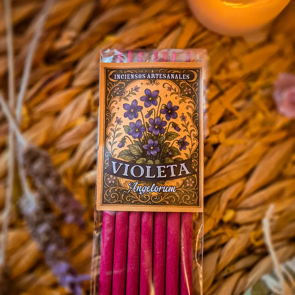 INCIENSO AROMATERAPIA VIOLETA 1