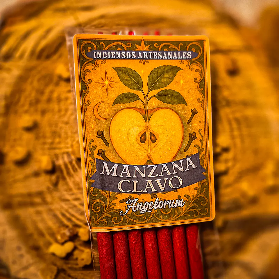 INCIENSO AROMATERAPIA MANZANA - CLAVO 1