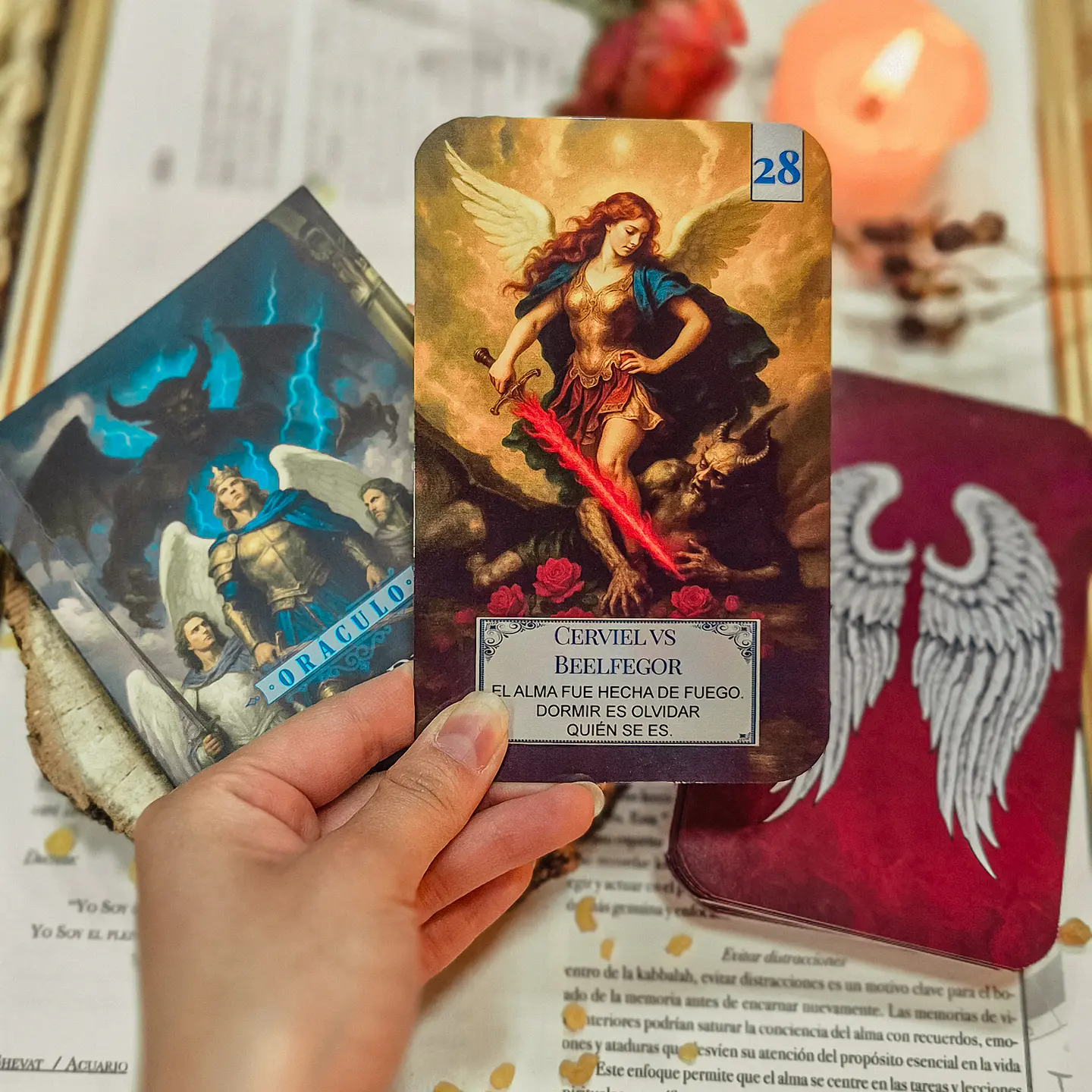 ORÁCULO ÁNGELES Y DEMONIOS ARMAGEDÓN - EXCLUSIVO 4