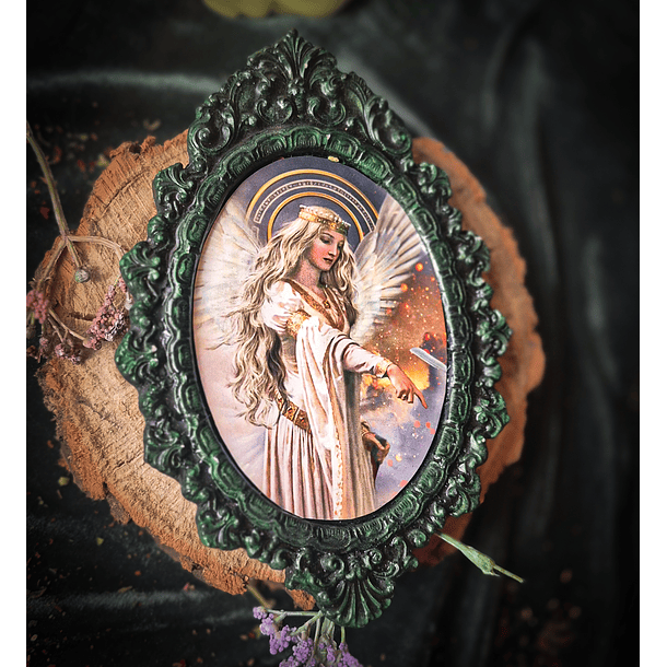 Camafeos Decorativos de Seres de Luz 1