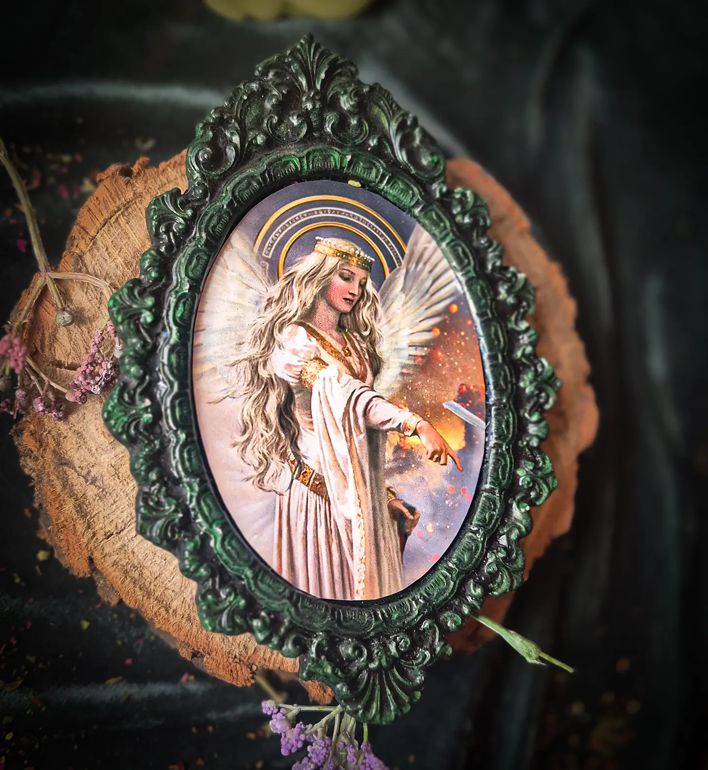 Camafeos Decorativos de Seres de Luz 1