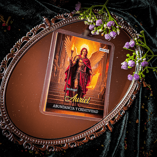 PLEGARIA Y SANTITO - Auriel Abundancia y creatividad