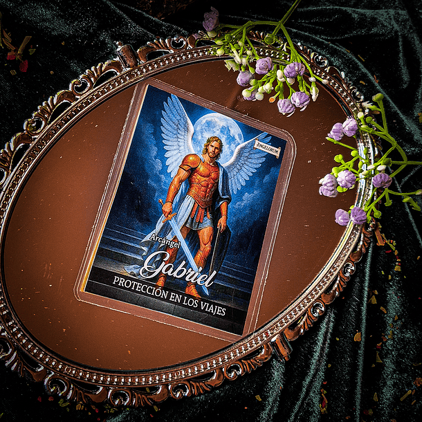 PLEGARIA Y SANTITO - gabriel protector de los viajes 