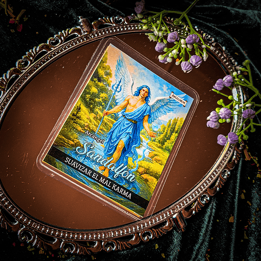 PLEGARIA Y SANTITO - Sandalfón suavizar el mal karma