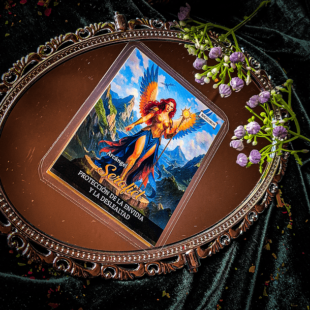 PLEGARIA Y SANTITO - Serafiel Protección de la envidia y la deslealtad