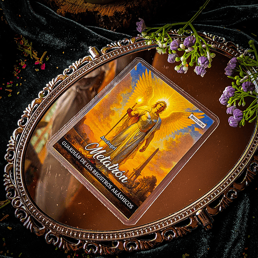 PLEGARIA Y SANTITO - Metatrón Guardián de los Registros Akáshicos 