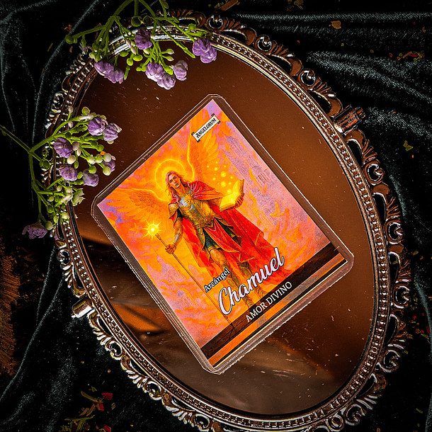 PLEGARIA Y SANTITO - Chamuel Amor Divino 