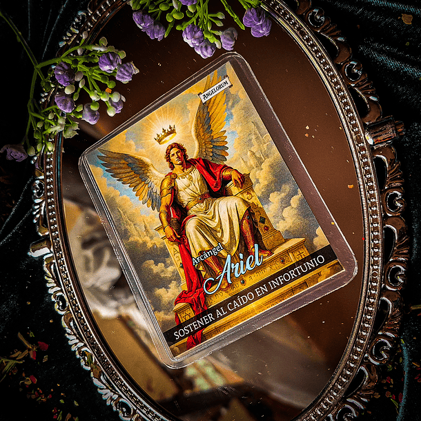 PLEGARIA Y SANTITO - Ariel Sostener al caído en el infortunio