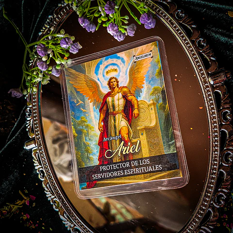 PLEGARIA Y SANTITO - Ariel protector de los servidores espirituales 
