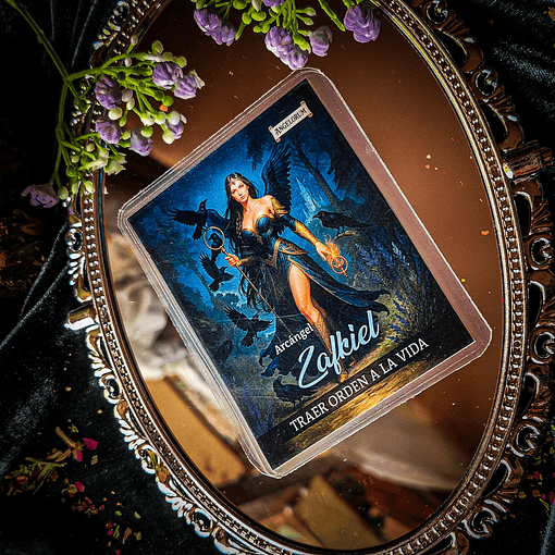 PLEGARIA Y SANTITO - Zafkiel traer orden a la vida 