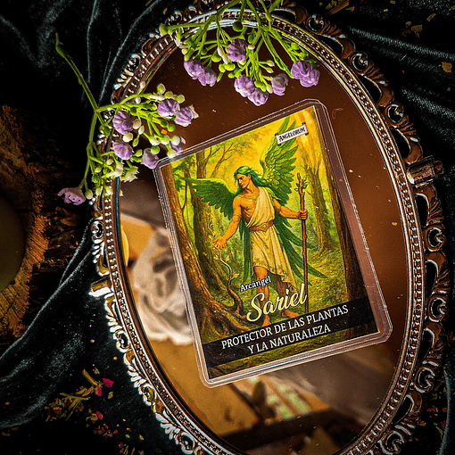 PLEGARIA Y SANTITO - Sariel Protector de las plantas y la naturaleza