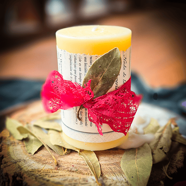 Cirios Pequeños con Laurel 3