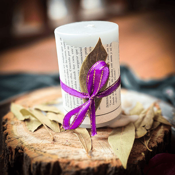 Cirios Pequeños con Laurel 4