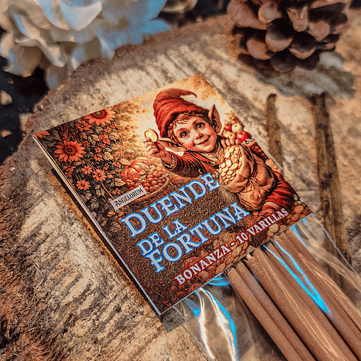 Incienso de Aromaterapia Duende de la Fortuna - 10 Varillas