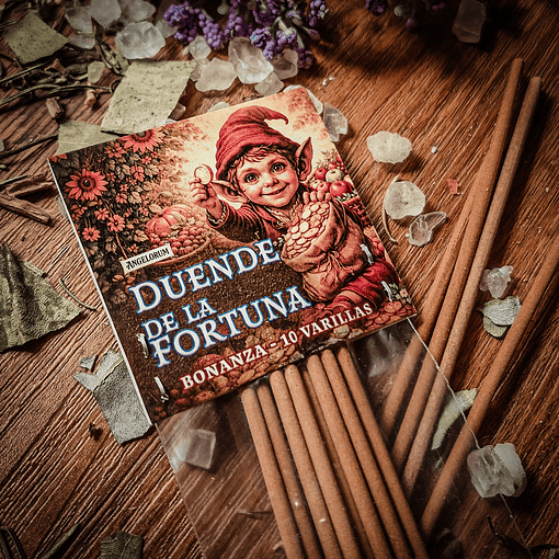 Incienso de Aromaterapia Duende de la Fortuna - 10 Varillas