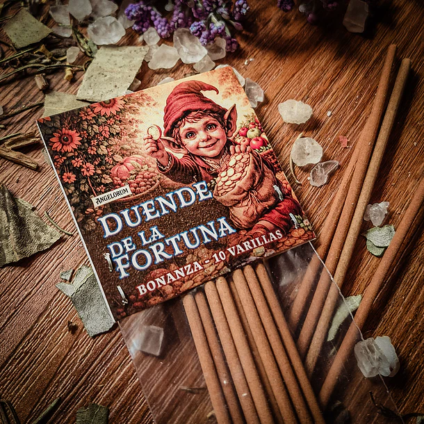 Incienso de Aromaterapia Duende de la Fortuna - 10 Varillas 1