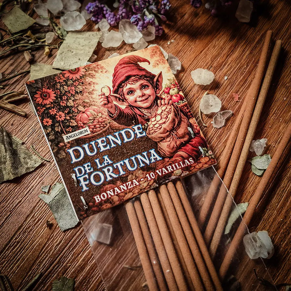 Incienso de Aromaterapia Duende de la Fortuna - 10 Varillas 1
