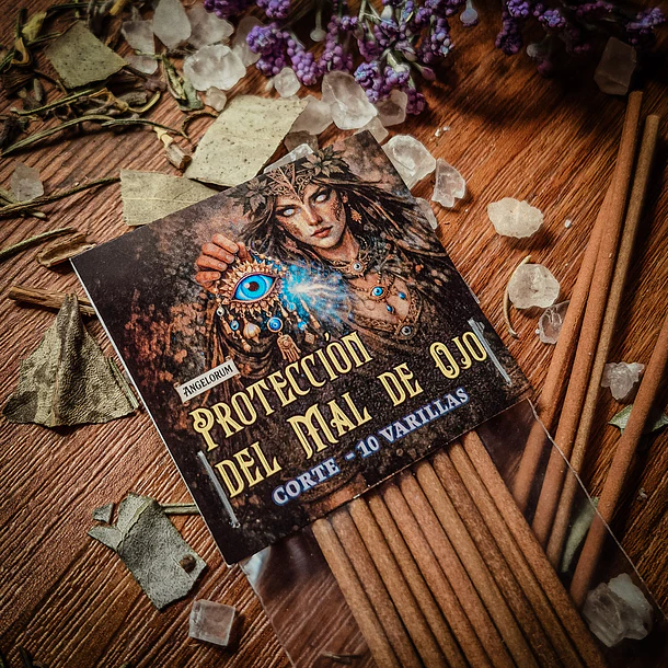 Incienso de Aromaterapia Protección del mal de ojo - 10 Varillas 1
