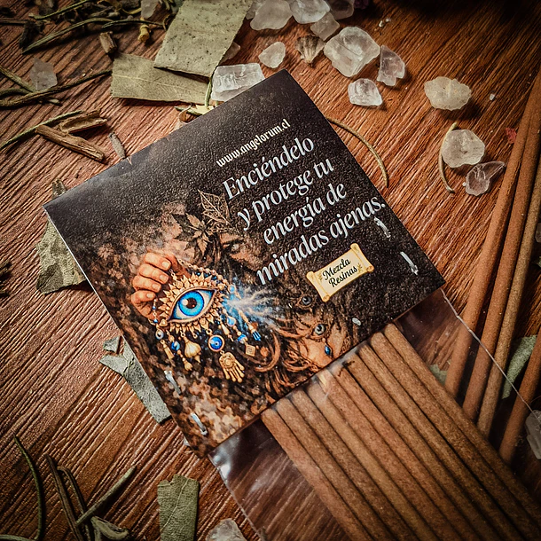 Incienso de Aromaterapia Protección del mal de ojo - 10 Varillas 2