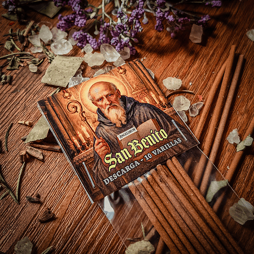 Incienso de Aromaterapia San Benito - 10 Varillas