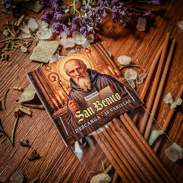 Incienso de Aromaterapia San Benito - 10 Varillas 1