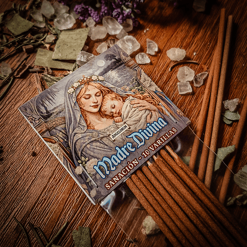 Incienso de Aromaterapia Madre Divina - 10 Varillas