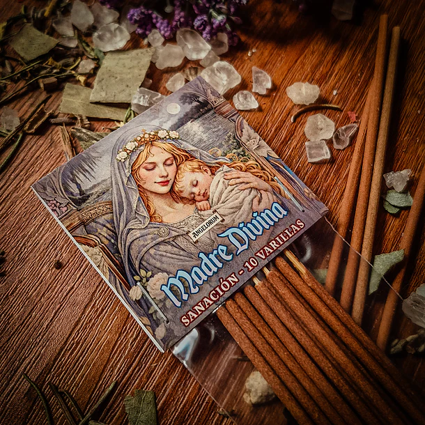 Incienso de Aromaterapia Madre Divina - 10 Varillas 1