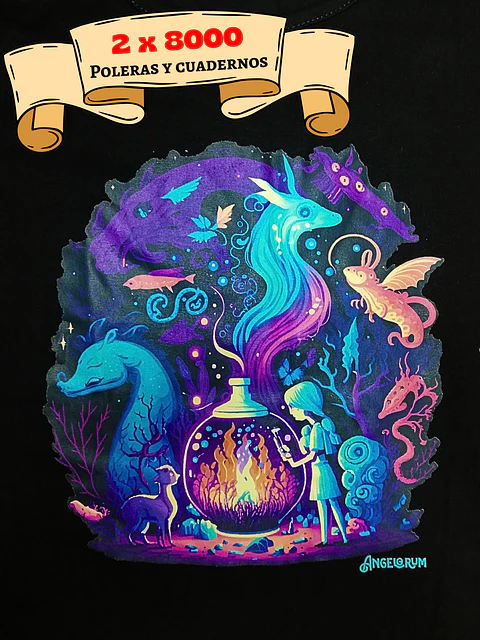 POLERAS ANGELORUM - BOSQUE MÁGICO