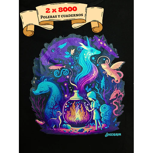 POLERAS ANGELORUM - BOSQUE MÁGICO