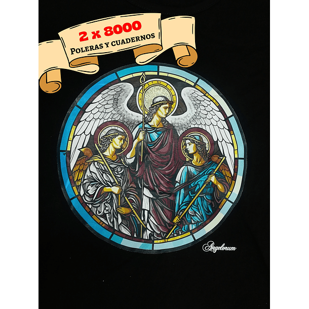 POLERAS ANGELORUM - TRES ARCÁNGELES - MANGA LARGA