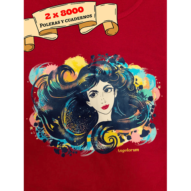 POLERAS ANGELORUM - MUJER MAGIA