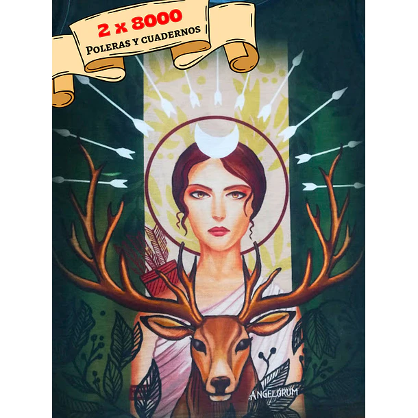 POLERAS ANGELORUM - DIOSA ARTEMISA