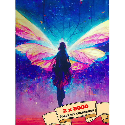 POLERAS ANGELORUM - HADA SILUETA