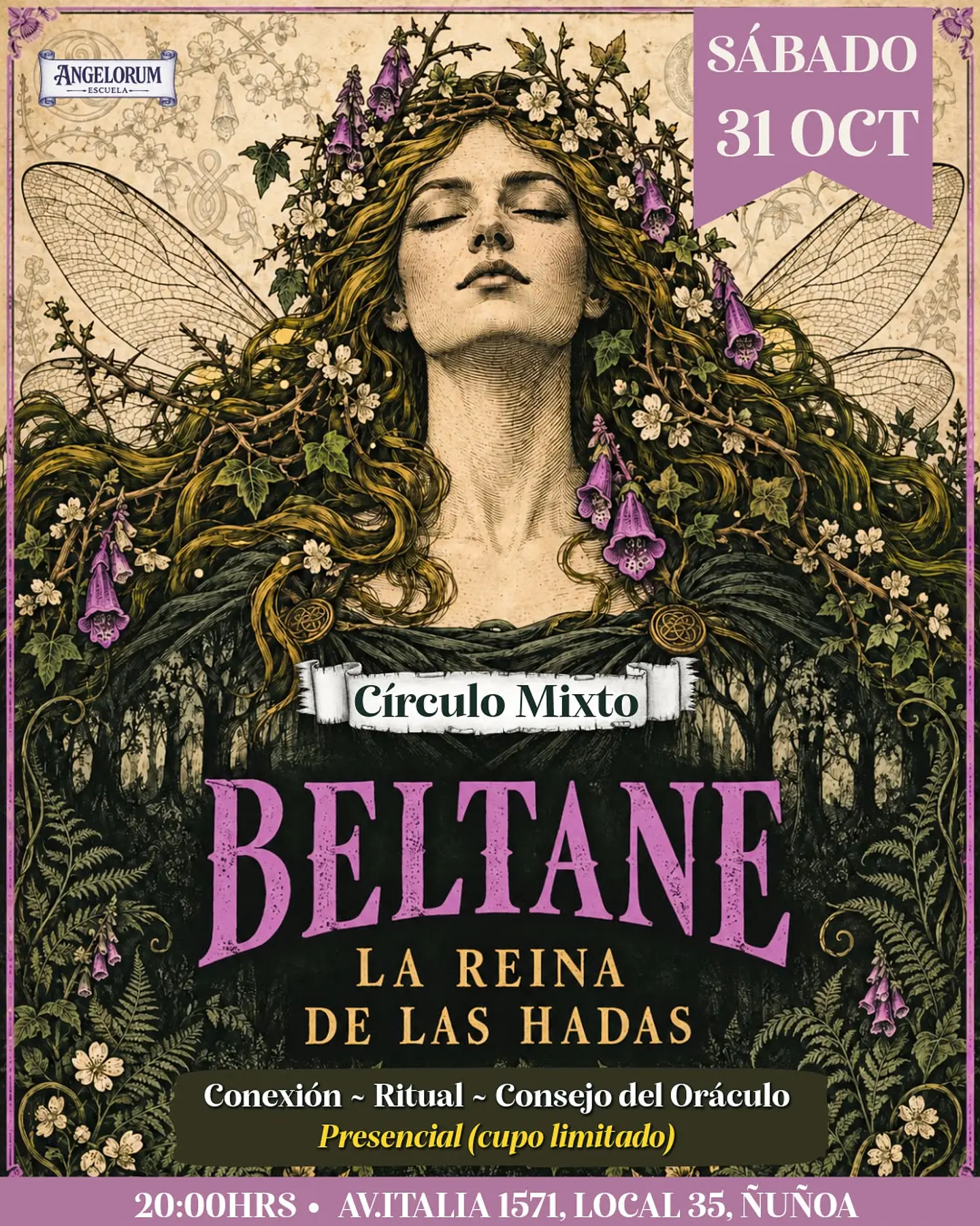 Círculo Mixto: Beltane - La reina de las hadas 1