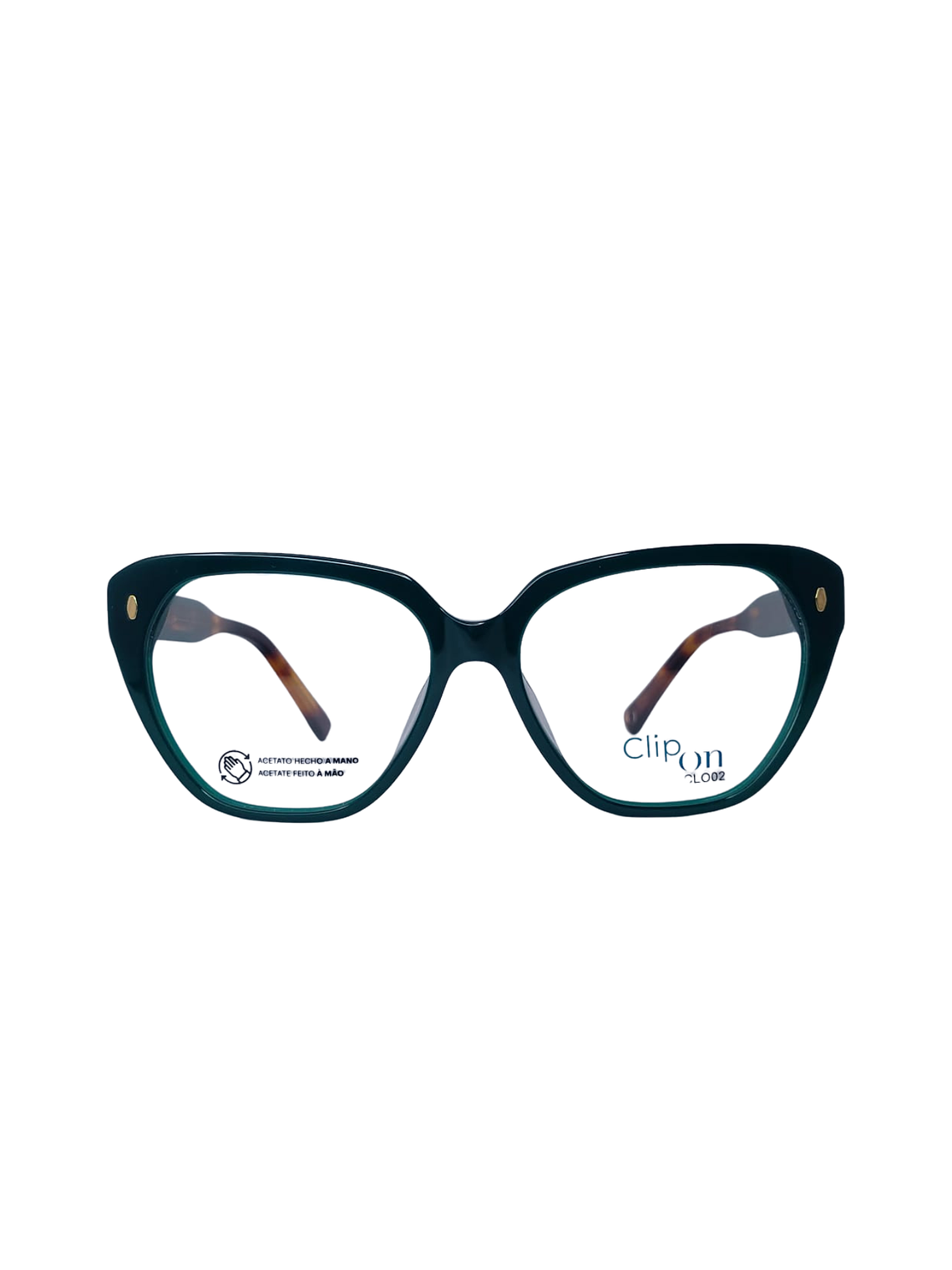 Armação CLO02 609 VERDE c/clip 1