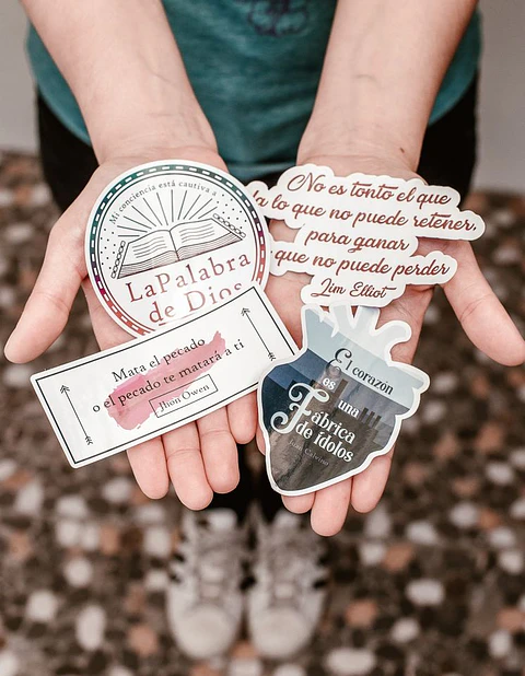 Frases Grandes Hombres - Set de Stickers