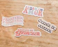 Seguir su voz - Set de Stickers - Miniatura 1
