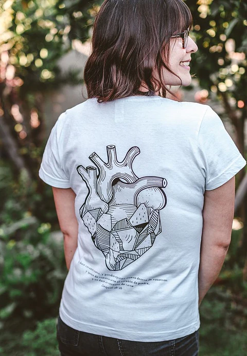 Corazón - Polera Recta