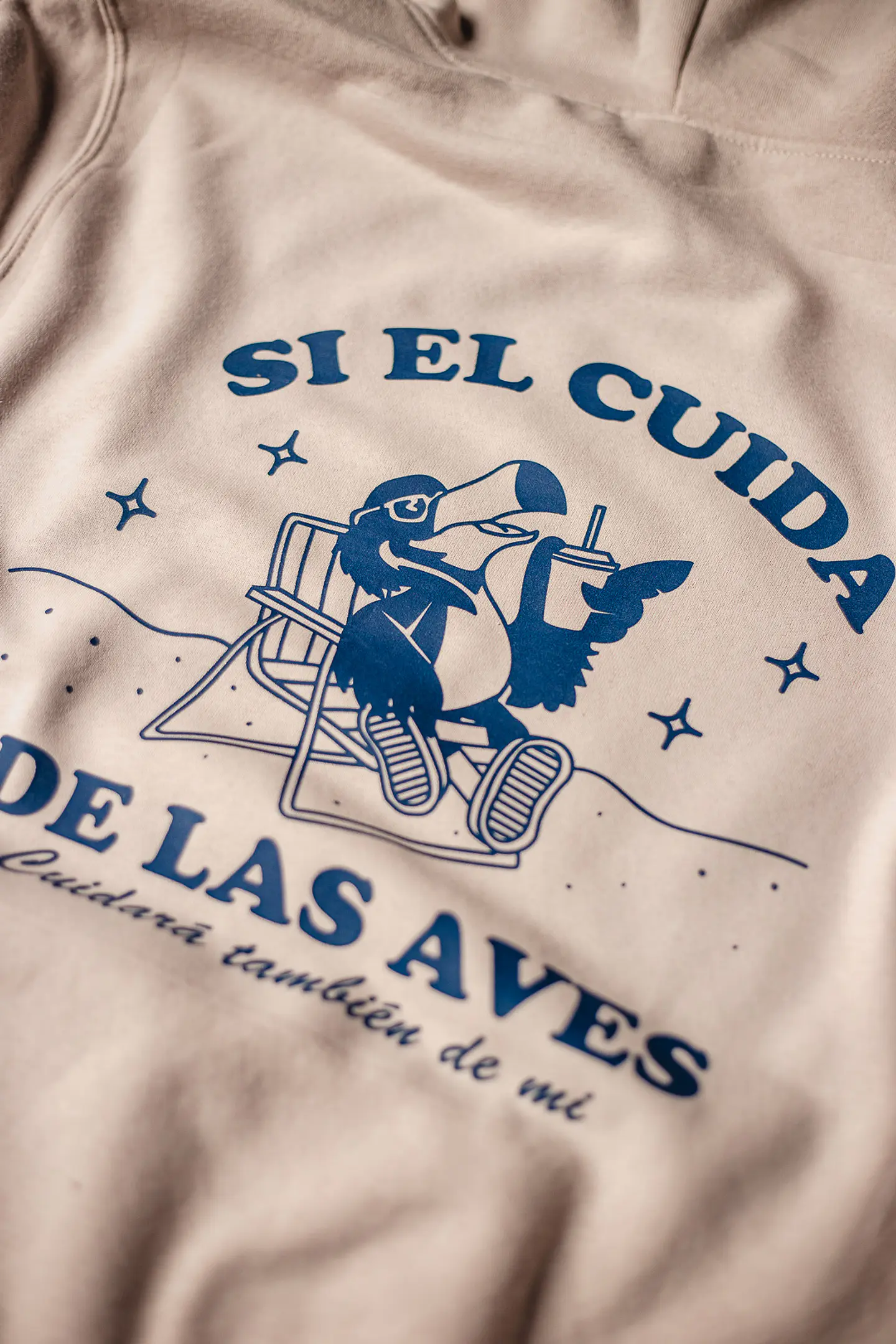 Si el cuida de las aves - Polerón Canguro 6