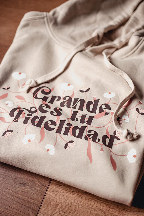 Grande es tu Fidelidad - Polerón Canguro