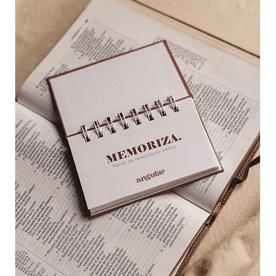 "Memoriza"  - Planner de Memorización Bíblica