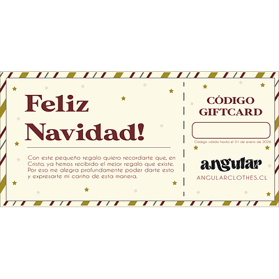 GIFTCARD NAVIDEÑA!