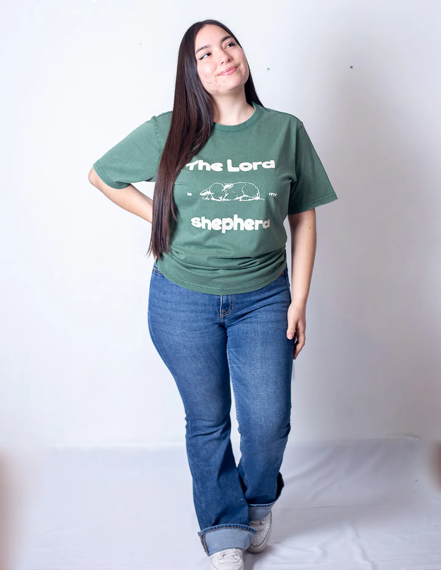 Lord is my Shepherd - Color verde 3
