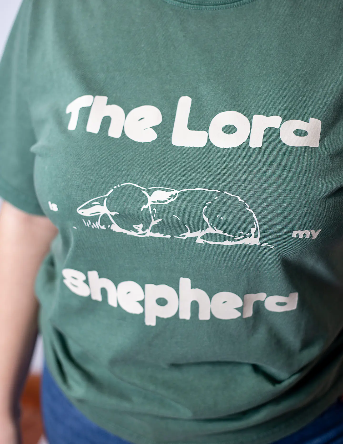 Lord is my Shepherd - Color verde 2