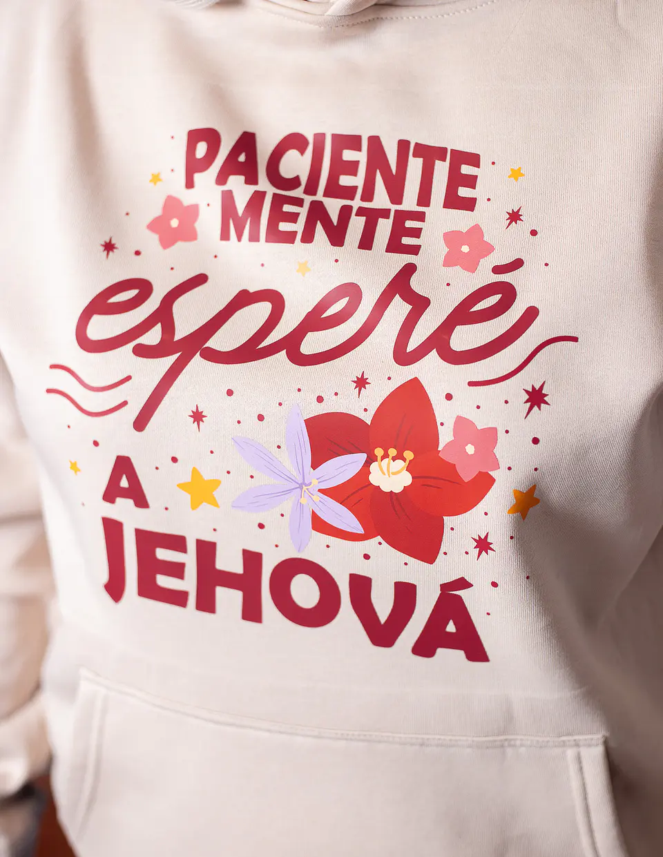 Pacientemente espere - Polerón Canguro 2