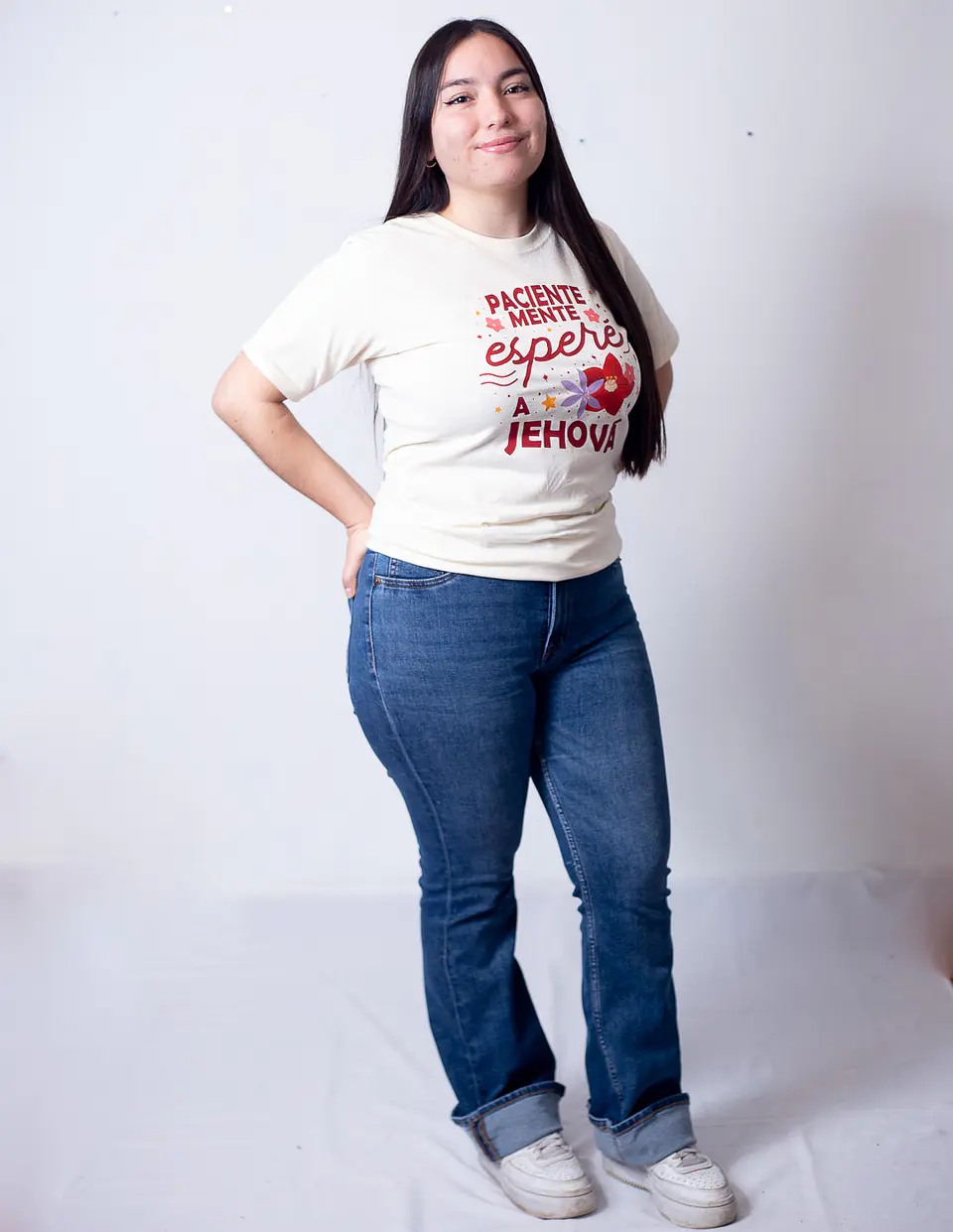 Pacientemente espere - Beige 3