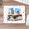 M18 Mousepad personalizado con collage de fotos y fondo