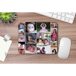 M144 Mousepad personalizado con collage de fotos